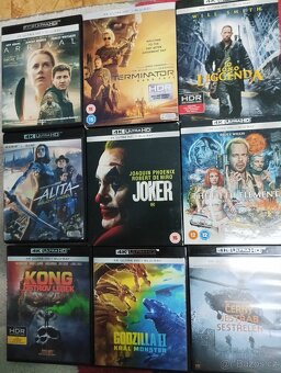 Blue Ray Filmy,2x 4K Film - 5