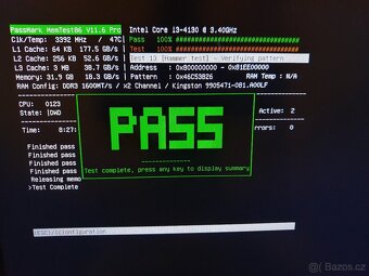 4x 8gb ddr3 do PC (prošly včechny MemTest86) (2) - 5