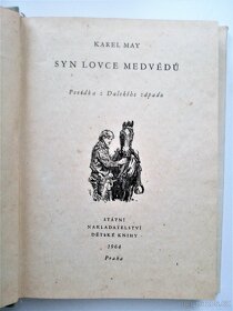 KAREL MAY:  PETROLEJOVÝ PRINC, SYN LOVCE MEDVĚDŮ, POUŠTÍ … a - 5