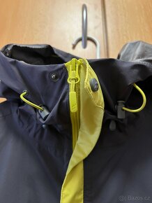 Nepromokavá bunda Rab Downpour Eco Jacket - graphene/zest - 5