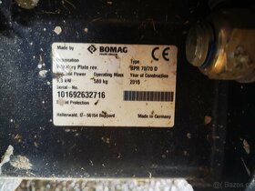 Reverzní vibrační deska BOMAG - BPR 70/70 D r.v. 2015 - 5