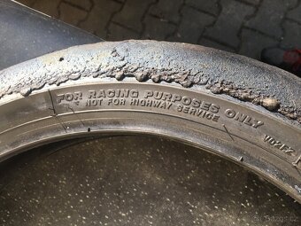 Racingové pneu Bridgestone Racing Battlax 120/605R17 - 5