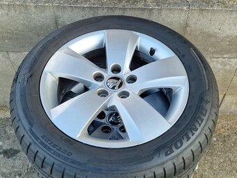 185/60/15 Letní alu kola Škoda Fabia III 5x100 - 5