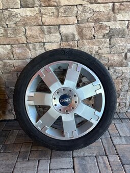 Litá kola 6.5Jx17 s letními pneu 205/50 R17 - 5