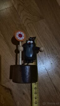 Dřevěná figurka Krteček - 5