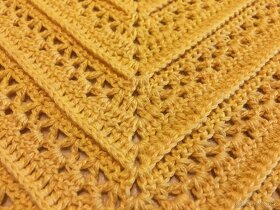 ručně háčkovaný šátek - 5