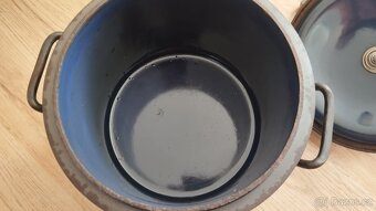 Velmi starý tlakový hrnec tzv.tlakáč D.R.G.M - 5,45kg - 5