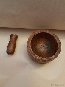 Dřevěný hmoždíř/mango - 5