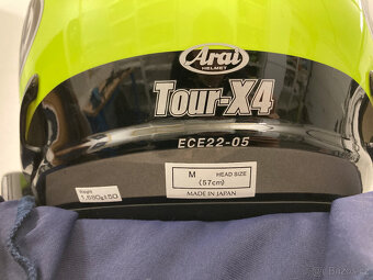 Přilba ARAI Tour-X4 vč. bluetooth interkomu CARDO FreeCOM4 - 5