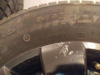 5x100 R15 195/65 R15 zimní - 5