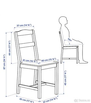 Jídelní sestava IKEA, cena dohodou - 5