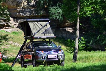 Autostan střešní stan Utah 140 Wild Land skořepinový - 5