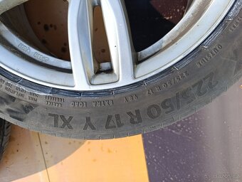 Sada ALU kol BMW 17" s pneu Continental 225/50R17 - 5