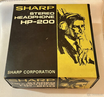 Sharp HP-200 Vintage Hi-Fi sluchátka účtenka za rok 1973 - 5