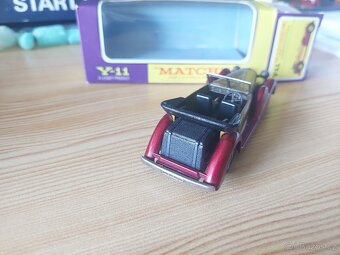 Matchbox yesteryear Y11 LAGONDA DARK RED EXTRA RARE - 5