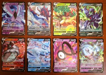 Karty Pokémon VSTAR, VMAX, V a ex - sbírkové, originální - 5