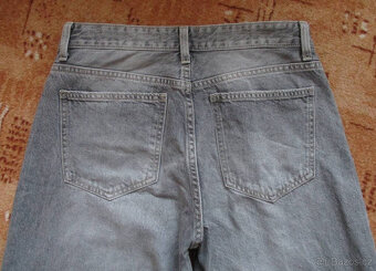 Dámské rifle džíny wide leg Bershka M 38 - 5