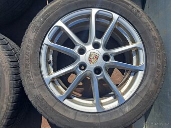 Porsche Cayenne - Originání alu kola 18" Zimní pneu - 5