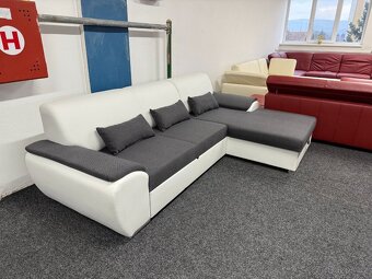 Sedací souprava rohová - rozkládací - NEPOUŽITÉ - 5