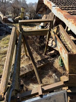 Obracečka hrabačka sekačka pluh za traktor, disk kultivátor - 5