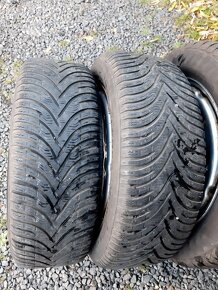 Hybridní kola 16 + pneu 205/55/16 zimní Octavia 3,Passat - 5