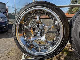 Alu kola 5x100 r16 Schmidt Space + letní pneu 215/40/16 - 5