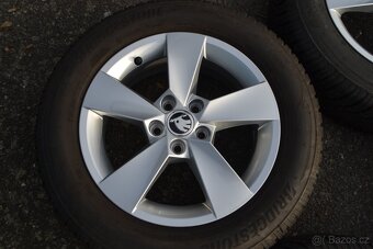 Š.Fabia IV/VW Polo. S.Ibiza -NOVÁ zimní ALU sada 185/65R15 - 5