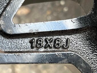3x ALU kola 18" 8J + letní pneu 235/45/R18 - 5