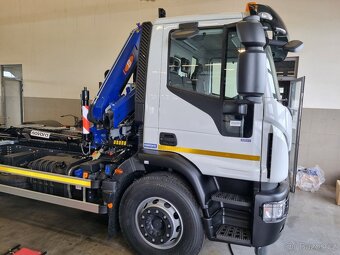 NOVÉ IVECO 180E28 EUROCARGO RUKA + NOSIČ KONTEJNERU 10T - 5