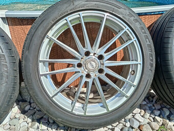 Alu kola DOTZ pro BMW X3,dvourozměrné 19",letní pneu - 5