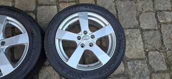 Disky Dezent 17", rozteč 5x114,3, 215/55/17 pošlu - 5