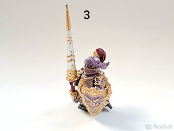 Minifigurky rytíři (6), typ Lego - 5