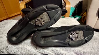 Pedály na kolo SPD + tretry - 5