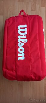 Tenisový bag Wilson Super Tour Red 15Pk 2025 - 5