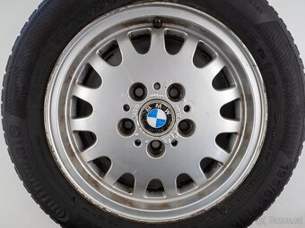 BMW 3 E36 - Originání 15" alu kola - Zimní pneu - 5