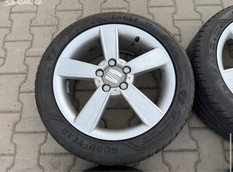4x al kola 5x112 17 + pneu letní 225/45 R17 - 5