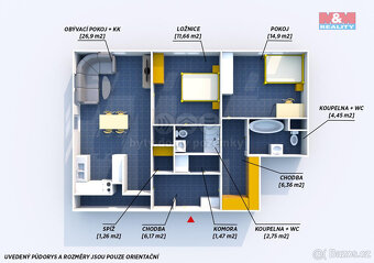 Prodej bytu 3+kk, 82 m², Praha, ul. Jana Přibíka - 5