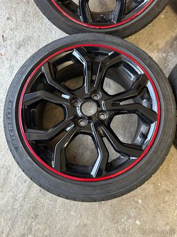 Prodám použitou letní sadu Ford fiesta ST line 205/45/17 - 5