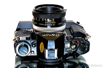 Canon A1 + motor A2 + FD 1,8/50mm S.C. TOP STAV - 5