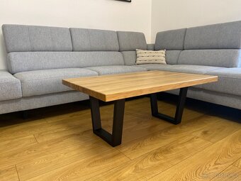 Kovové nohy na stůl ve tvaru V černé (2 ks v sadě) - 5