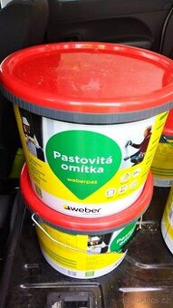 Omítka silikonová +lepidlo flex Weber na cca 200m2-samočistí - 5