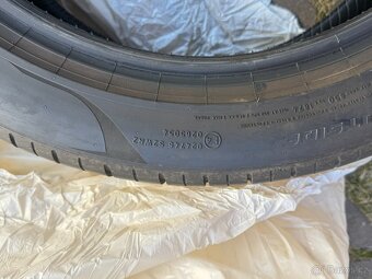 4 ks zánovních pneu, vzorek 6 mm, zátěžové R19 - 5