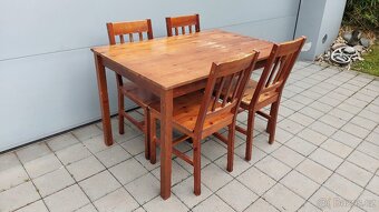 Jídelní stůl a židle - 5