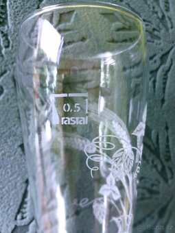 Broušená sklenice 0,5 l - 5