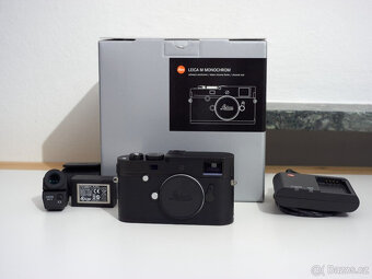 Leica M Monochrom Type 246 OVP, 2 baterie, EVF 2, balení pří - 5