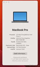 Macbook PRO 13, 2017, 16GB, 256GB - 5