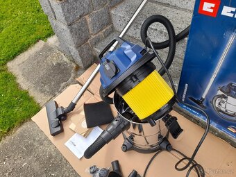 Průmyslový mokro suchý vysavač Einhell 1250 W - 5