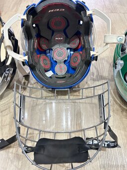 ✅ LEVNÉ HOKEJOVÉ PRILBY - BAUER + CCM + REEBOK - SIZE M ✅ - 5