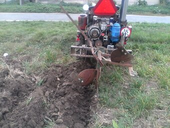 traktor nářaďový malotraktor s korbou - 5