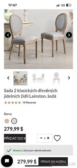 Jidelni zidle 2ks - 5